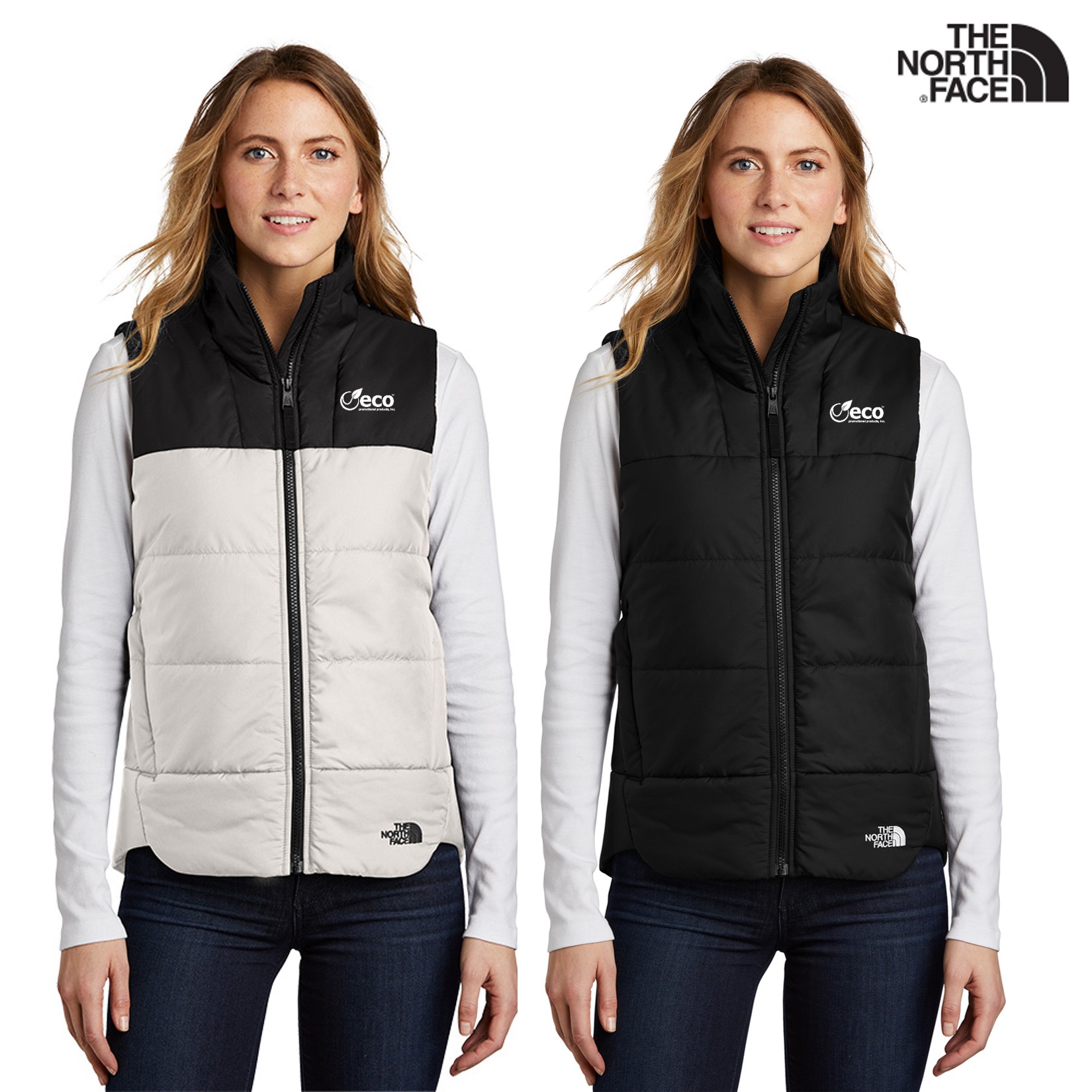 Ladies north face outlet vest